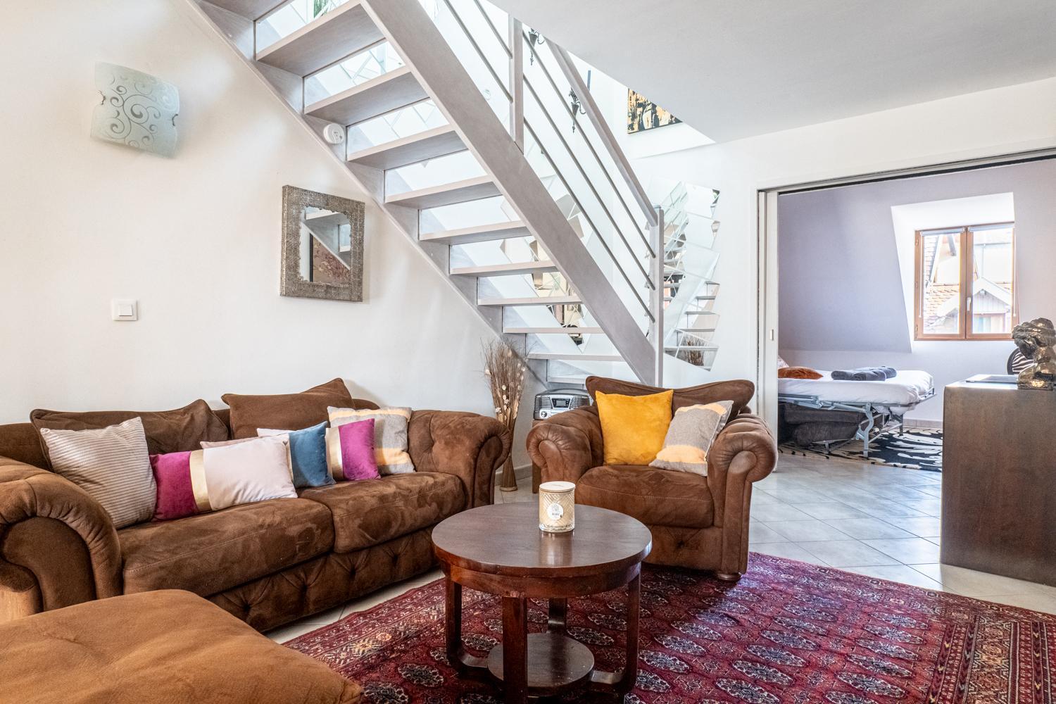 Carnot Duplex, Spacieux 3 Pieces Avec 2 Chambres Sur Les Rue Pietonnes Annecy Exteriör bild